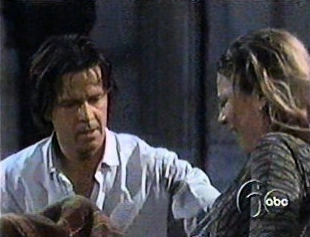 Alcazar helps Carly give birth to Morgan Corinthos (2003)