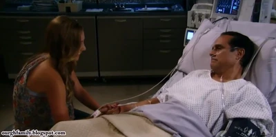 Kristina visits her father