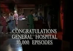 General Hospital 10,000th