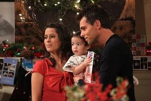 Robin and Patrick with infant daughter Emma