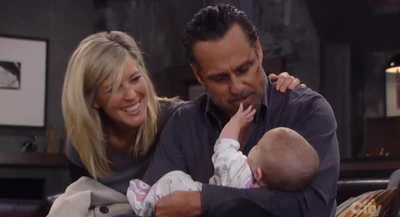Avery with her father and Carly