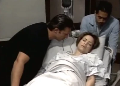 Elizabeth before her C-section