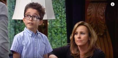 Spencer with his grandma Laura