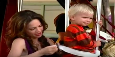 Elizabeth and Jake at the carnival