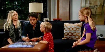 Rocco with his parents and sister