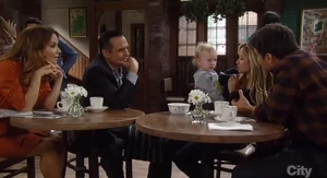 Falconeri-Corinthos family at Kelly's
