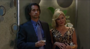 Silas and Ava at Kiki's wedding party