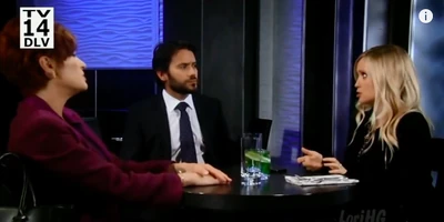 Dante and Lulu go over strategy with Diane
