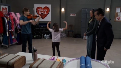 Gio Palmieri plays for Donna Corinthos to dance