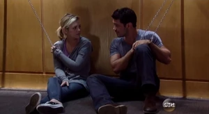 Discussing their feelings for each other-Nathan confesses/Maxie doesn't trust her judgement