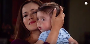 Sabrina and her son, Teddy