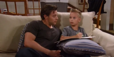 Little Jake tells big Jake that he's his real daddy