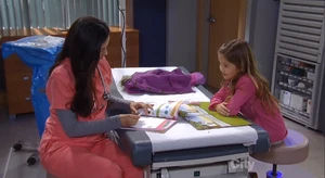 Pregnant Sabrina and Emma
