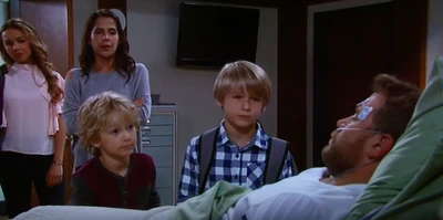 Jake and Danny with their dad