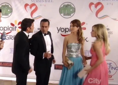 Sonny, Olivia, Dante and Lulu on the red carpet