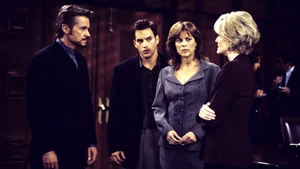 Helena with son Stefan, grandson Nikolas and step-daughter Natasha