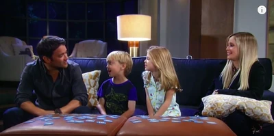 Rocco with Charlotte and his parents (Family time)