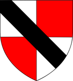 Quarterly-argent-sable-bend-sable