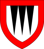 Argent-piles3-sable-bordure-gules