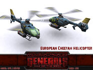 Cheetah Attack Helicopter render