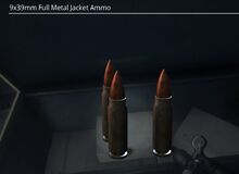 9x39 FMJ ammo