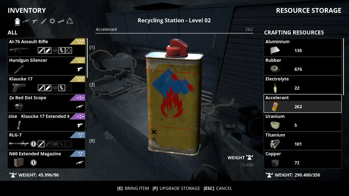 Crafting/Resources Generation Zero Wiki Fandom