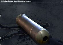 High-Explosive Dual-Purpose Round