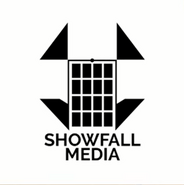 Polished version of original concept art for Showfall Media's logo