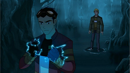 Rex Salazar - Generator Rex - (( Okay, something that I've noticed nobody  ever talks about. Season 1, episode 16, Rex dies. He drowned escaping EVO  locusts. The wiki says almost died