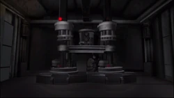  is left alone with the shield regulator.