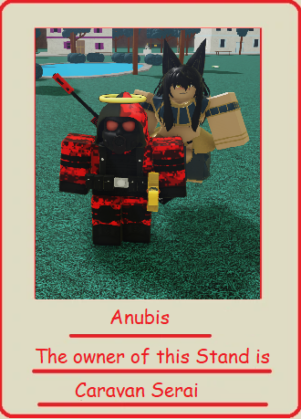 Anubis, Generic roblox jjba game Wiki