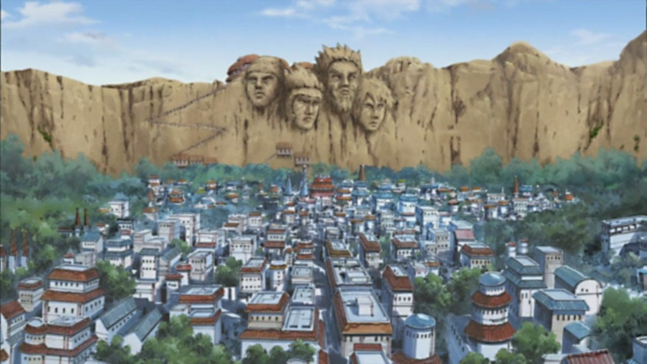 konoha village background