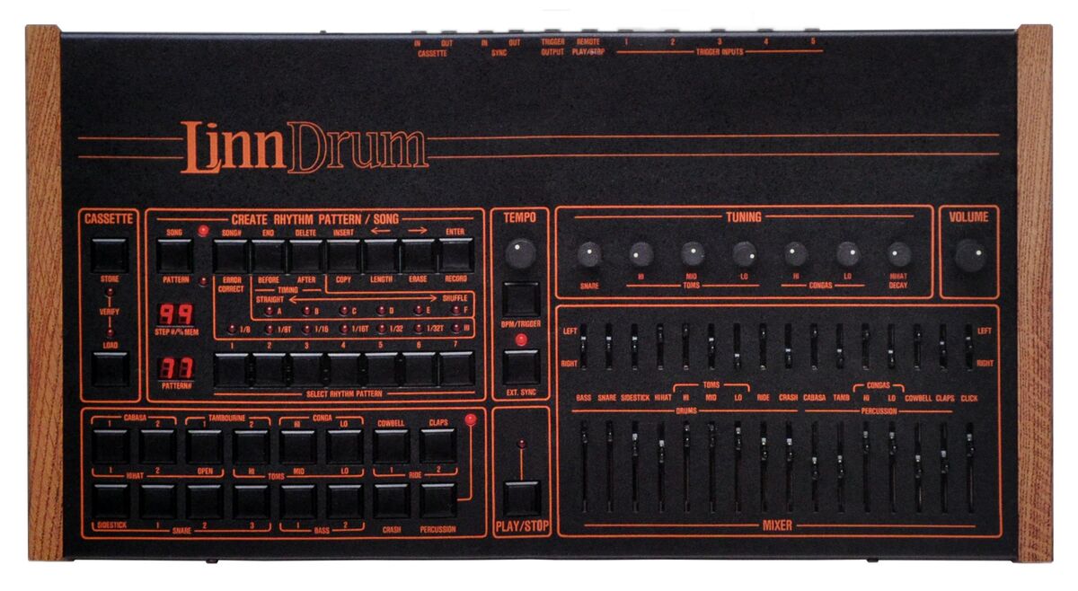 Linn drum reverb discount