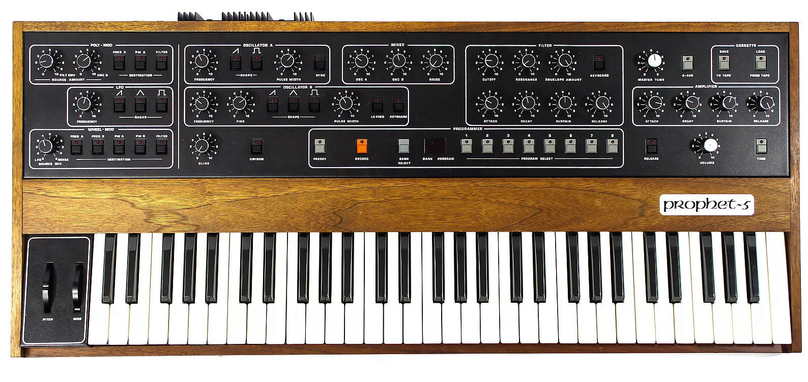 Sequential Circuits Prophet-5 | Genesis: a gear revelation Wiki | Fandom