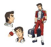 More Takakane Hironaka character designs in the anime version.