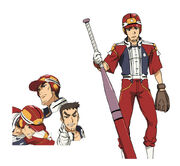 Takakane Hironaka character design in the anime version.