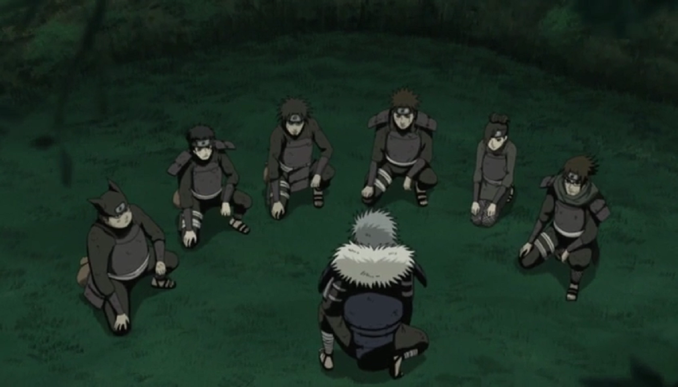 Os 4 Hokages chegam ao campo de batalha da guerra ninja. Episódios 372/373  