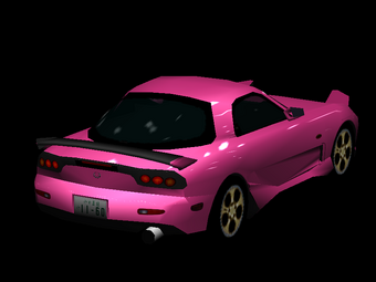 451XLa-T91)サスペンダーリオバック(艶光沢ピンク)