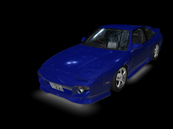 moe　スカイブルーS ワイルドスピード 1/24サイズミニカー Brian's ニッサンGT-R[R35