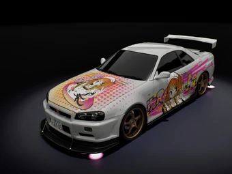 さーちゃんページ ペーパークラフト 1973年式日産サニー2ドアセダン1200セミデラックス