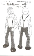 Cyborg 007-Model Sheet3.png (1.15 MB) 007 (G.B.) in his clothes from Episodes 3-4