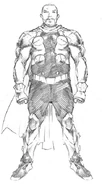 Unused character design by Trevor Hairsine.