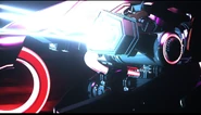 The Bike's Stun Gun Cannon firing.