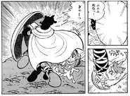 Pan finds Achilles' heel and bites it.