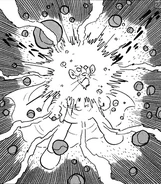 Lion Man's shockwave power.