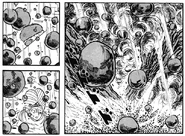 Woman Esper and 001 continue to battle it out as Magma is destroyed.