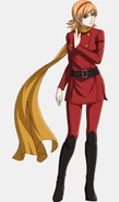 Promotional artwork depicting Françoise in uniform.