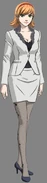Finalized color scheme for business suit, as seen in the film.