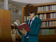 Joe Shimamura with his glasses.