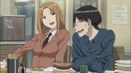 Genshiken-saki-madarame-dinner